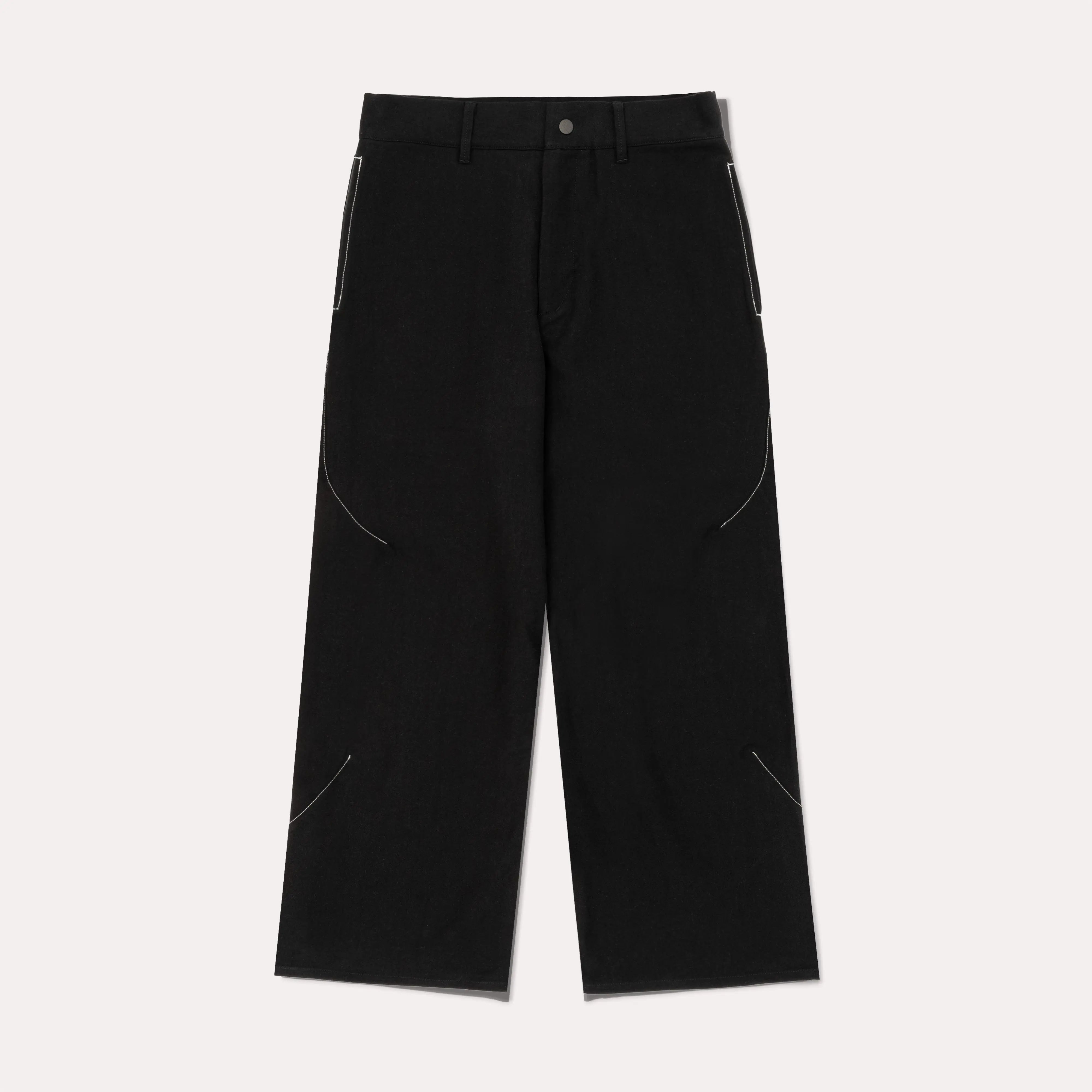 GILDA | Made in Japan - Pant 1 - Black Cotton Moleskin CS